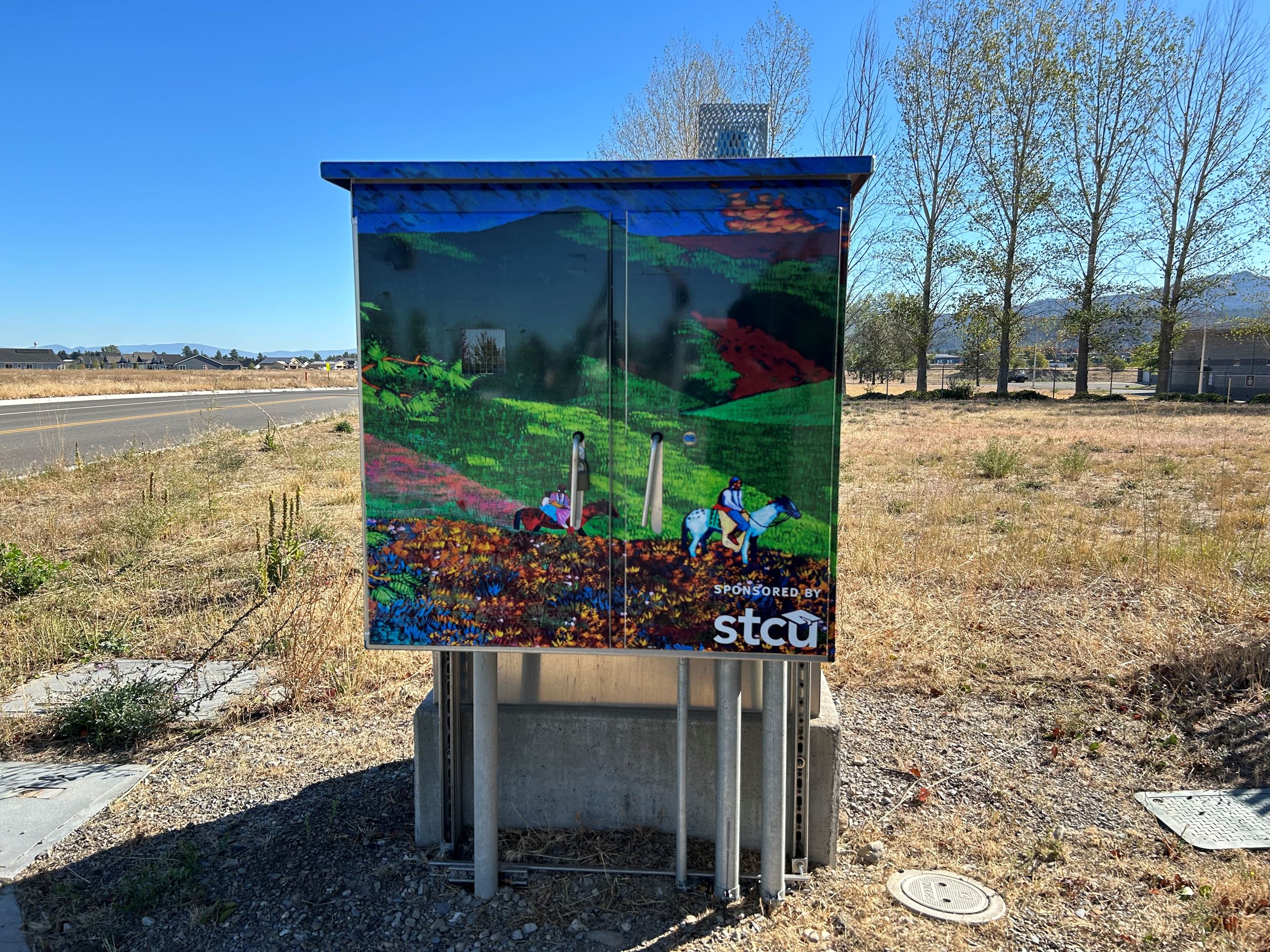 Image of Native American Box Wrap Art