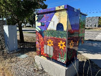 Image of Native American Box Wrap Art