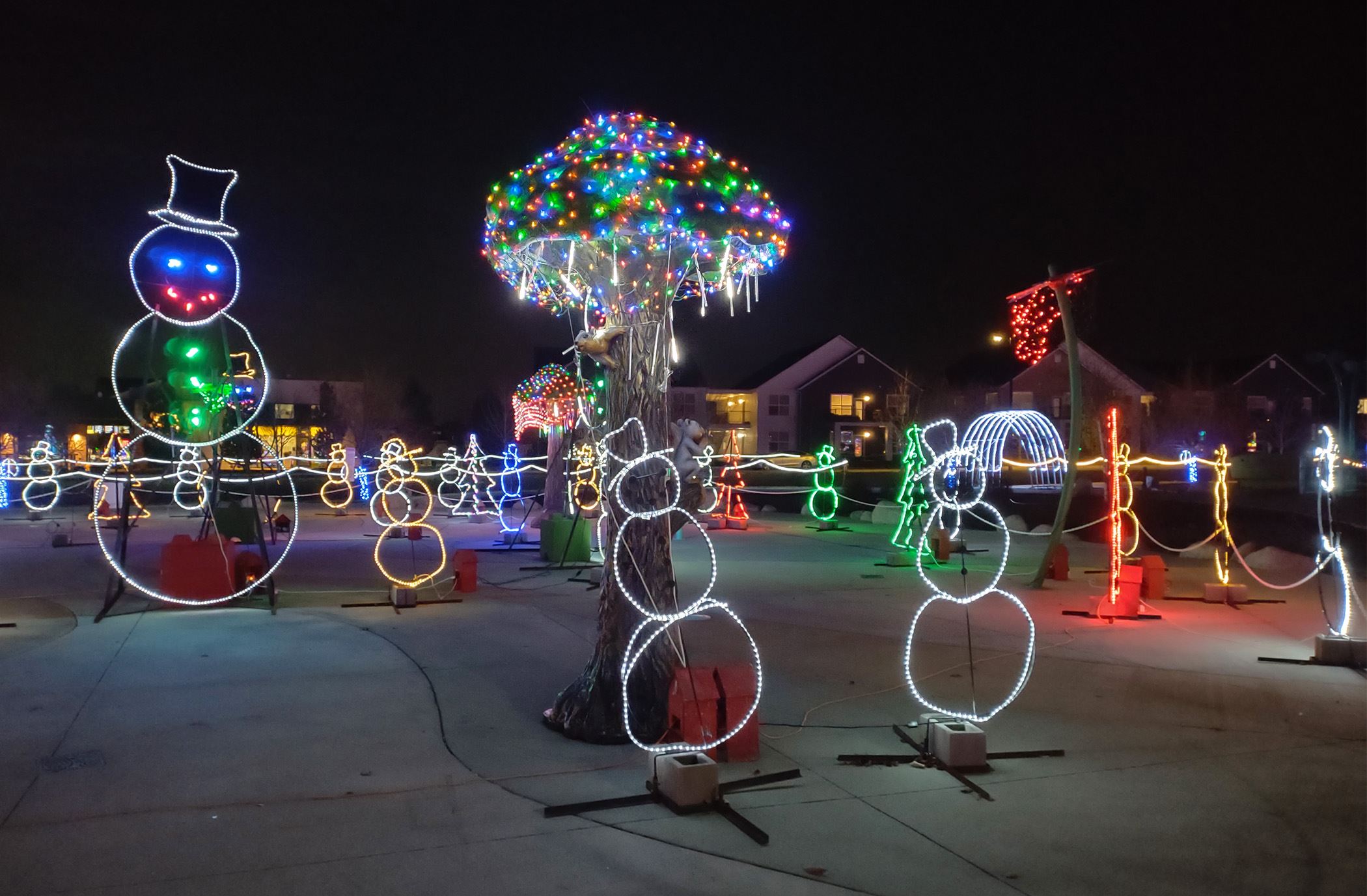 Winter Glow Spectacular lights