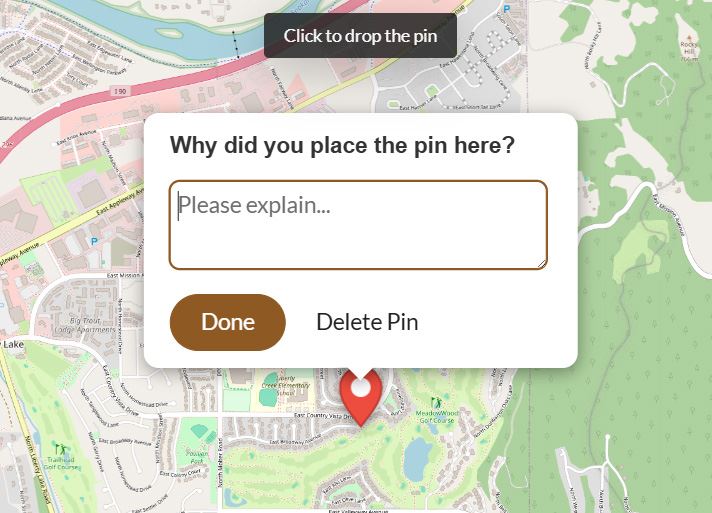 Zencity Pinpoint Map 
