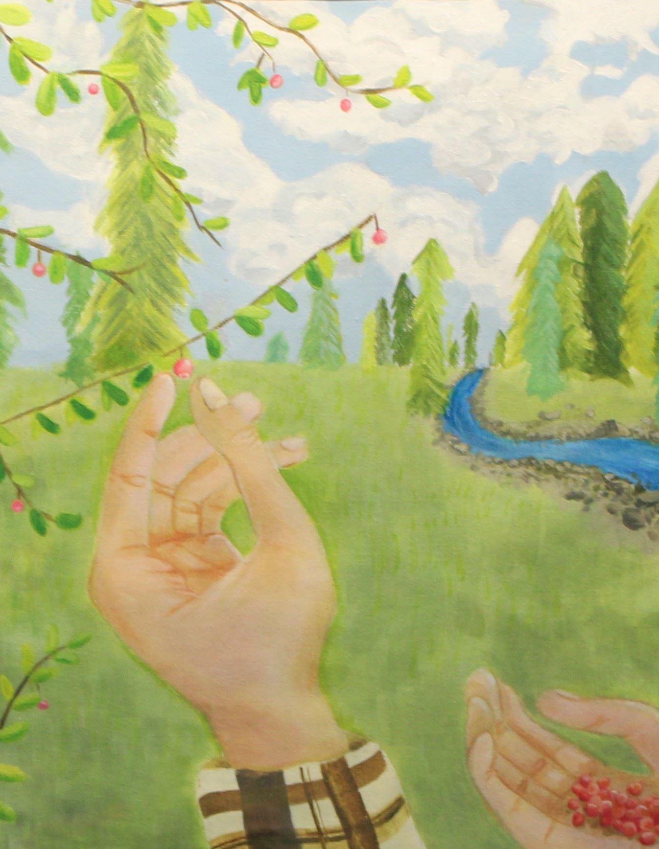 Beneath the Evergreens - Brynlee Christensen