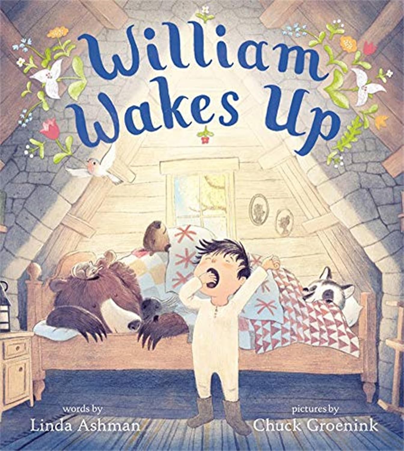 William Wakes Up by Linda Ashman, pictures by Chuck Groenink