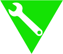 Triangle with wrench